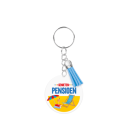 pd party Sleutelhanger - Pensioen