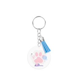 Paper Dreams Sleutelhanger - Kat