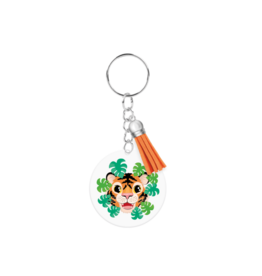 Paper Dreams Sleutelhanger - Tijger