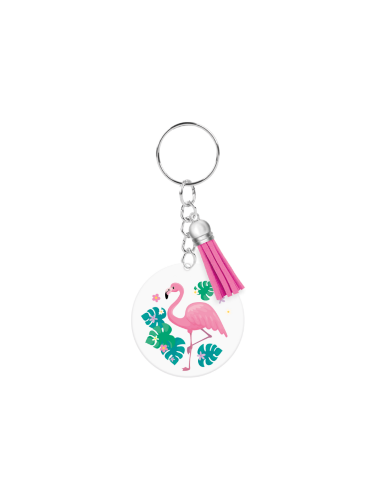 pd party Sleutelhanger - Flamingo