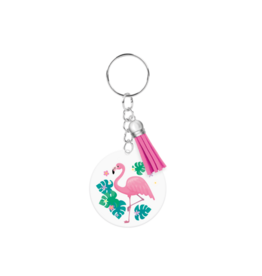 Paper Dreams Sleutelhanger - Flamingo
