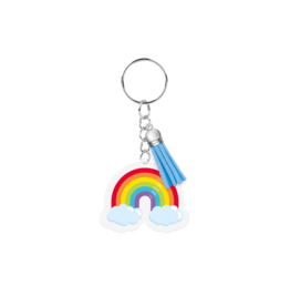 pd party Sleutelhanger - Regenboog