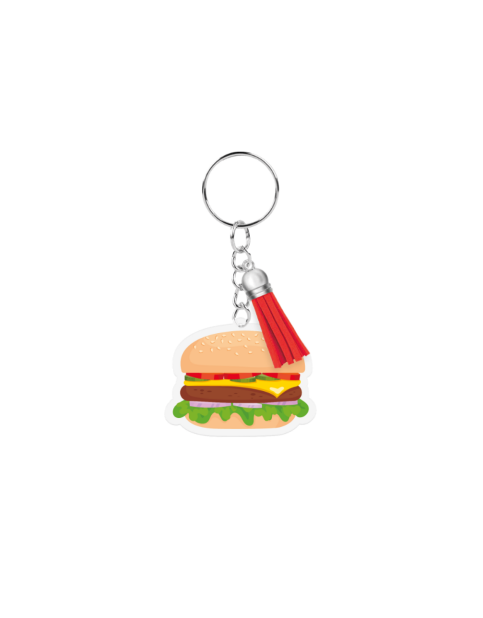 pd party Sleutelhanger - Hamburger