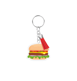 Paper Dreams Sleutelhanger - Hamburger