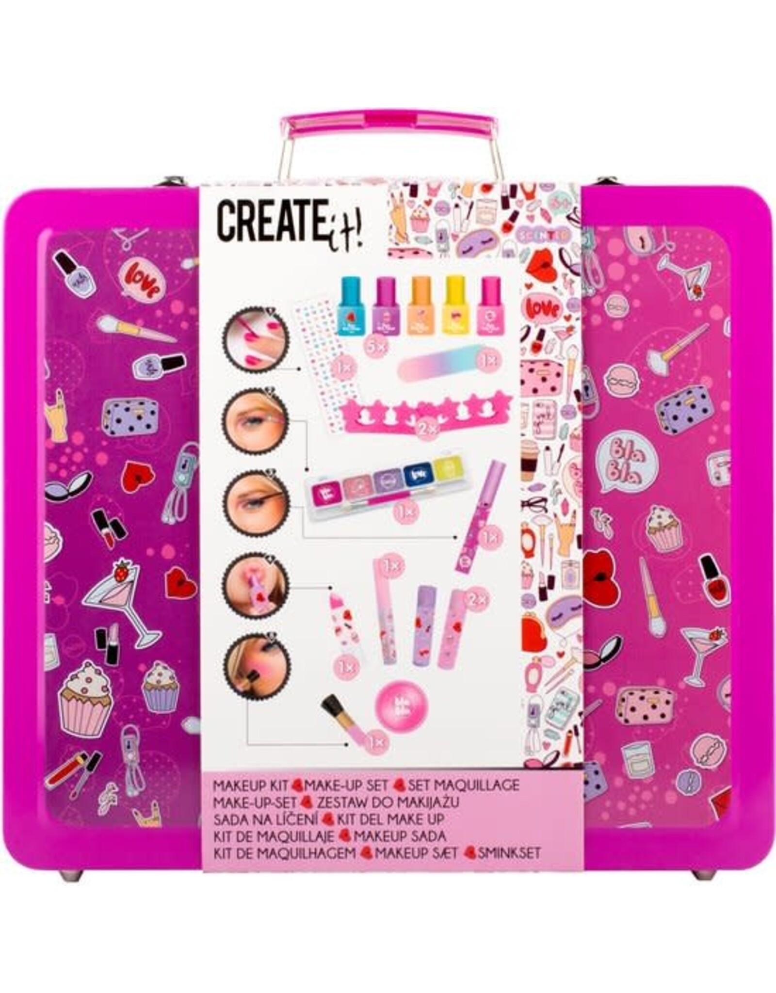 Create It! Make-up Set Neon Glitter