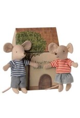 Maileg LouiMax and Stella - Little Brother and Sister Mice