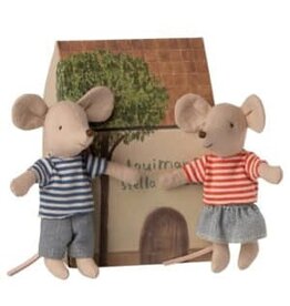 Maileg LouiMax and Stella - Little Brother and Sister Mice