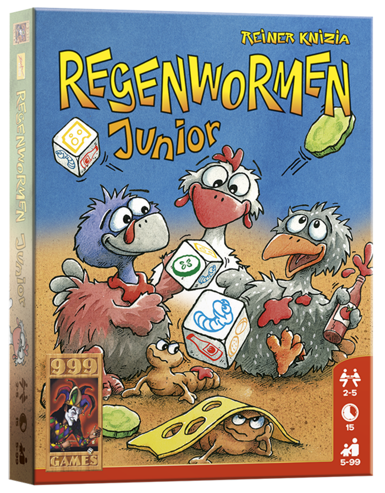 999 Games Regenwormen Junior