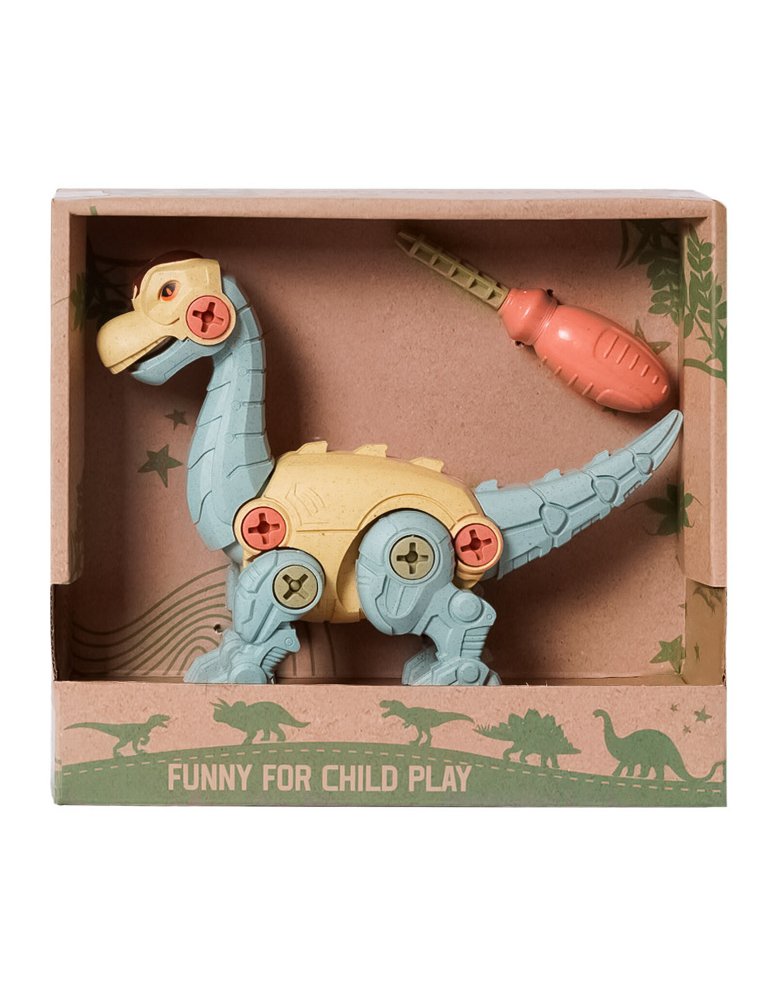 Demonteerbare Dino - Brontosaurus