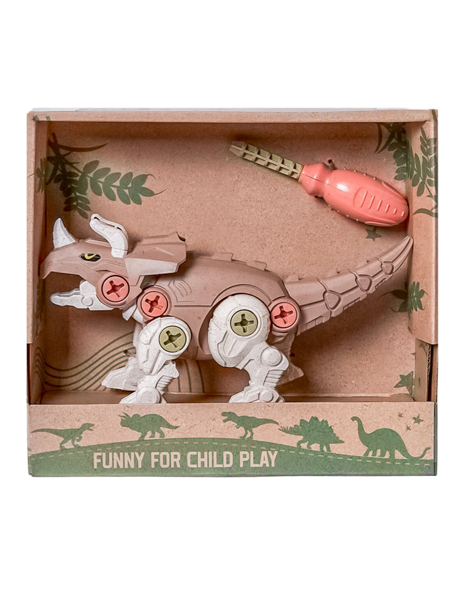 Demonteerbare Dino - Triceratops