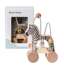 Houten Motoriekspiraal Zebra