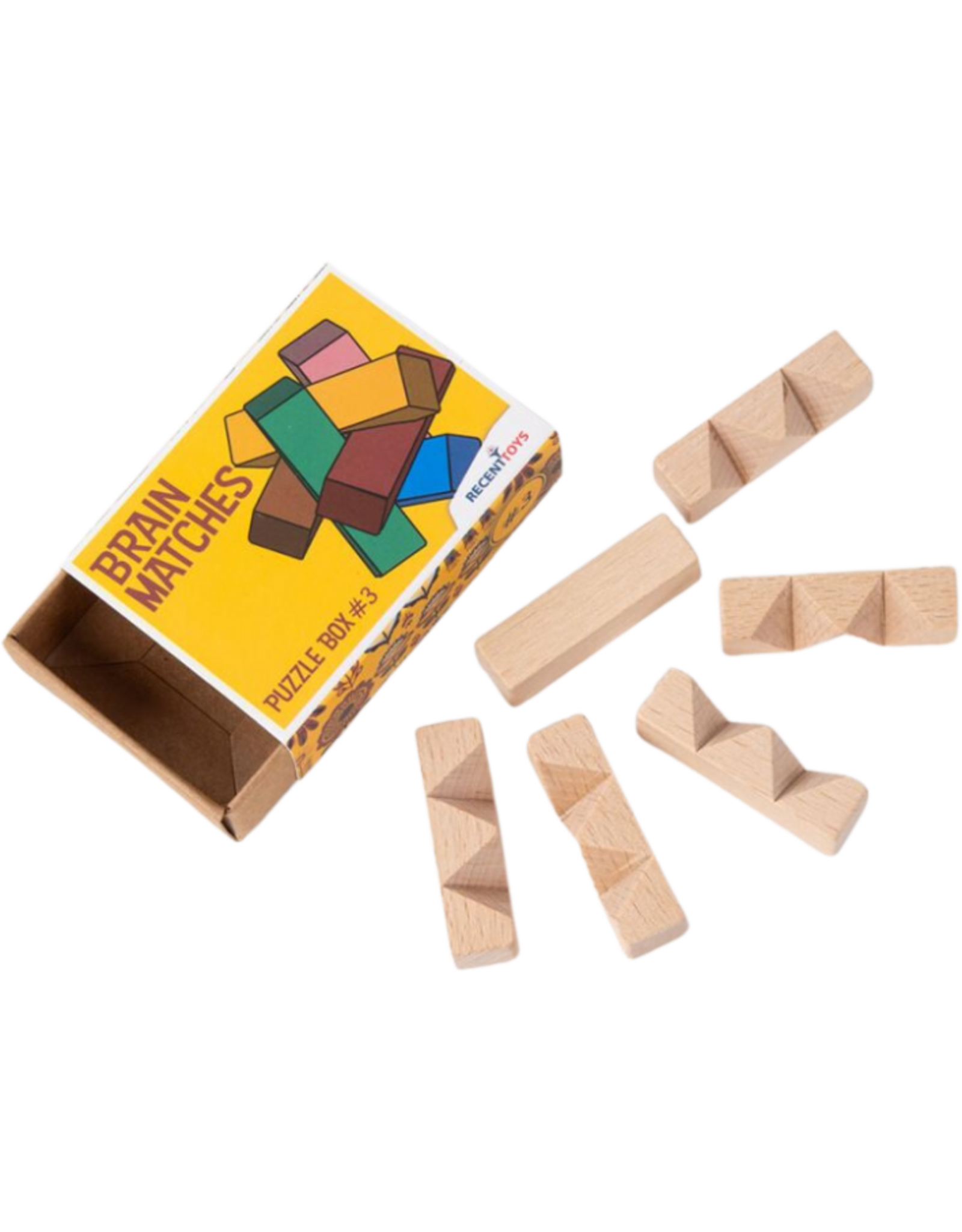 Recent Toys Brain Matches Puzzle Box #3