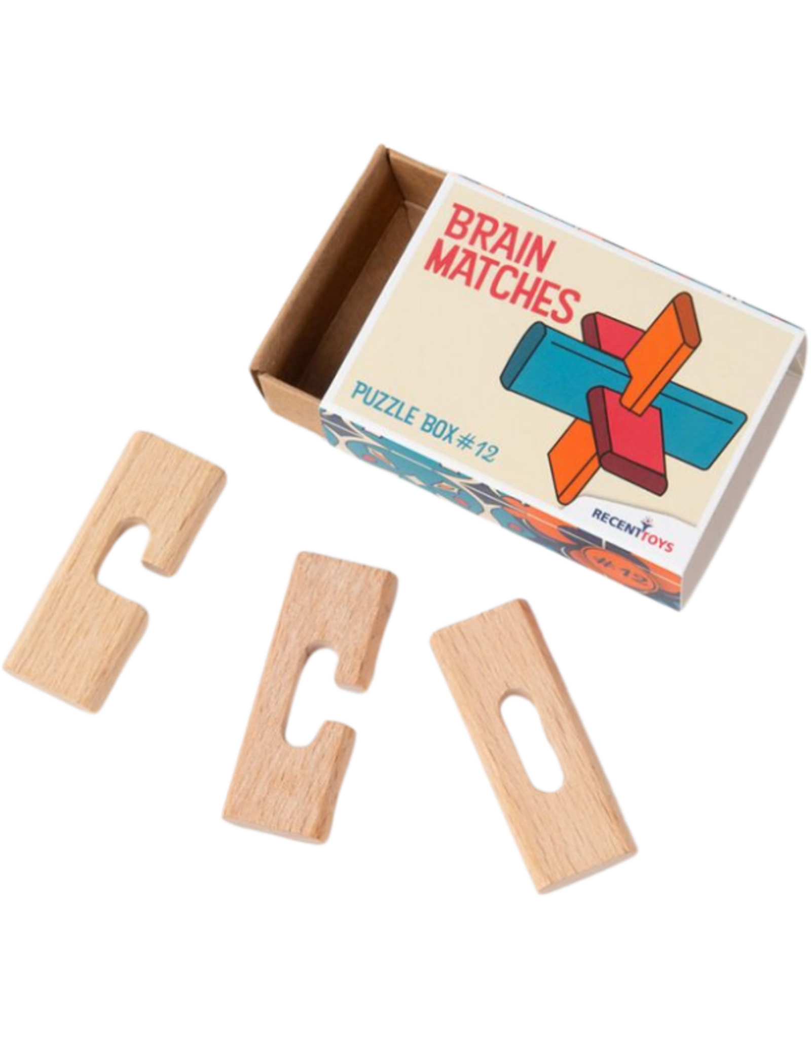 Recent Toys Brain Matches Puzzle Box #12