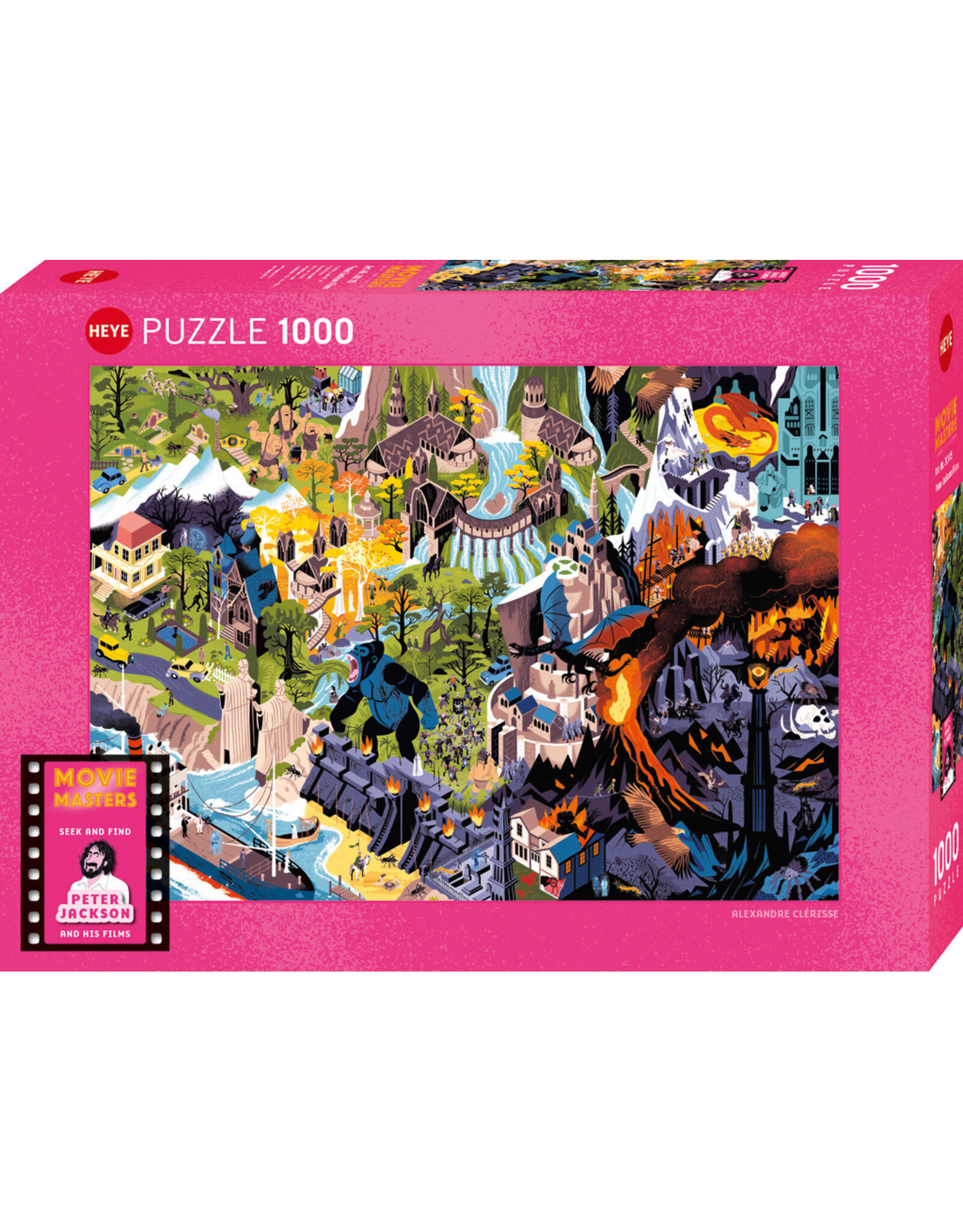 Heye Masters Puzzel "Peter Jackson Films"