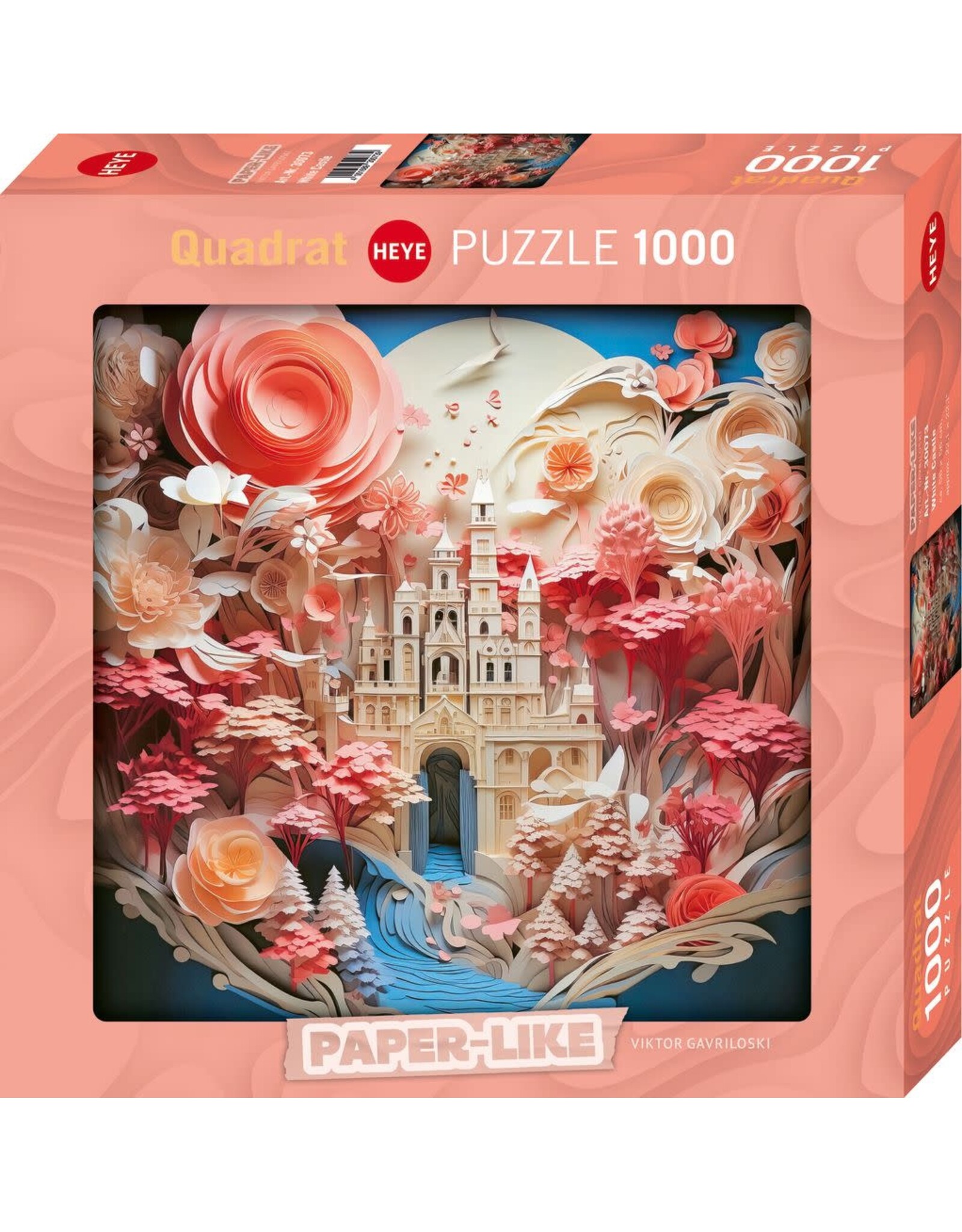 Heye Paper-Like Puzzel "White Castle"