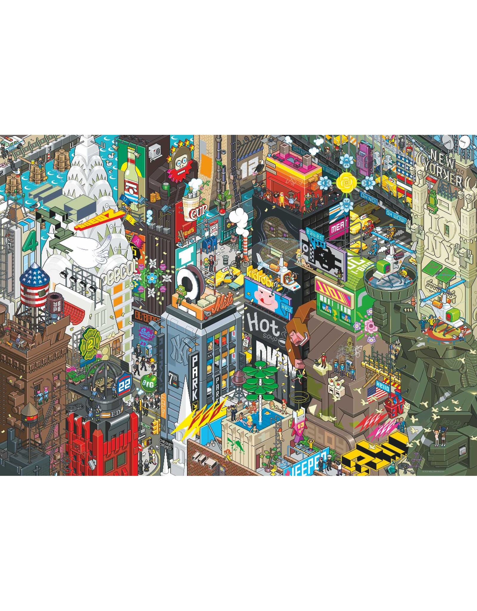 Heye Pixorama Puzzle 1000 "New York Quest"