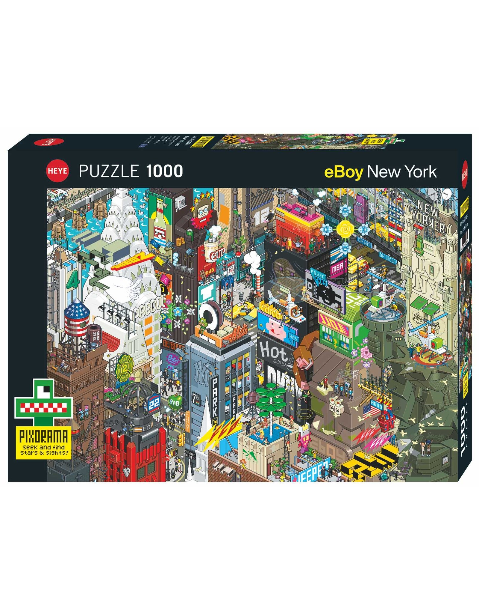 Heye Pixorama Puzzle 1000 "New York Quest"