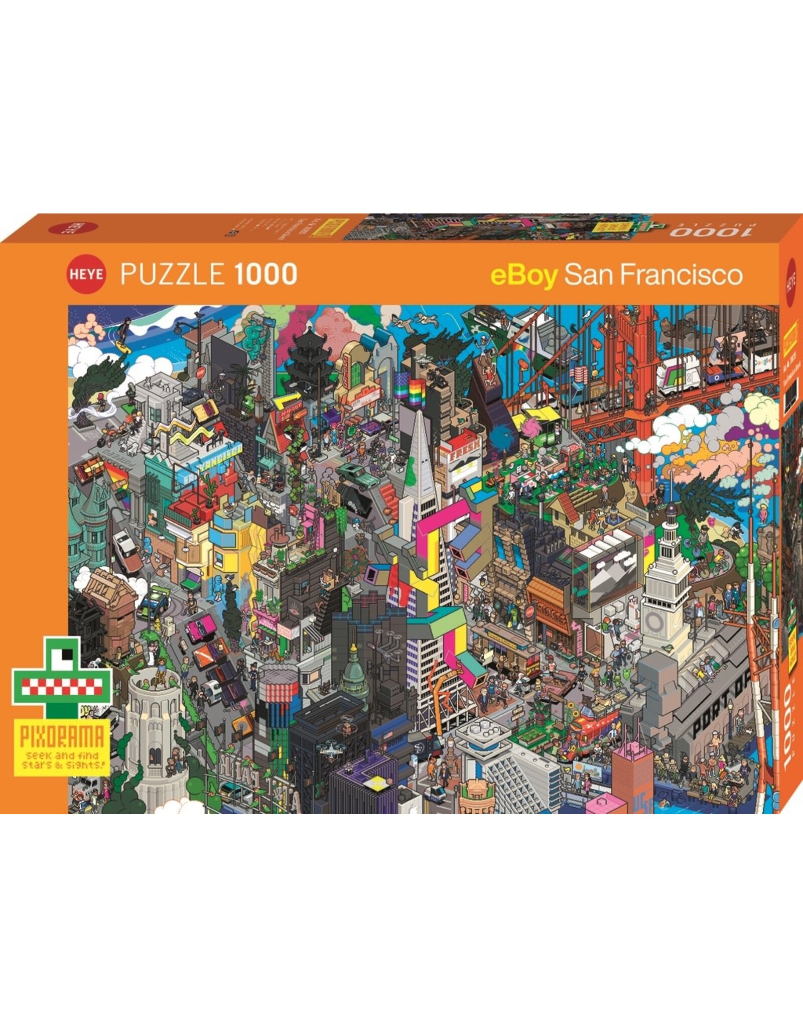 Heye Pixorama Puzzle 1000 "San Francisco Quest"