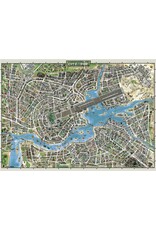 Heye Map Art Puzzle + Poster "City of Pop"