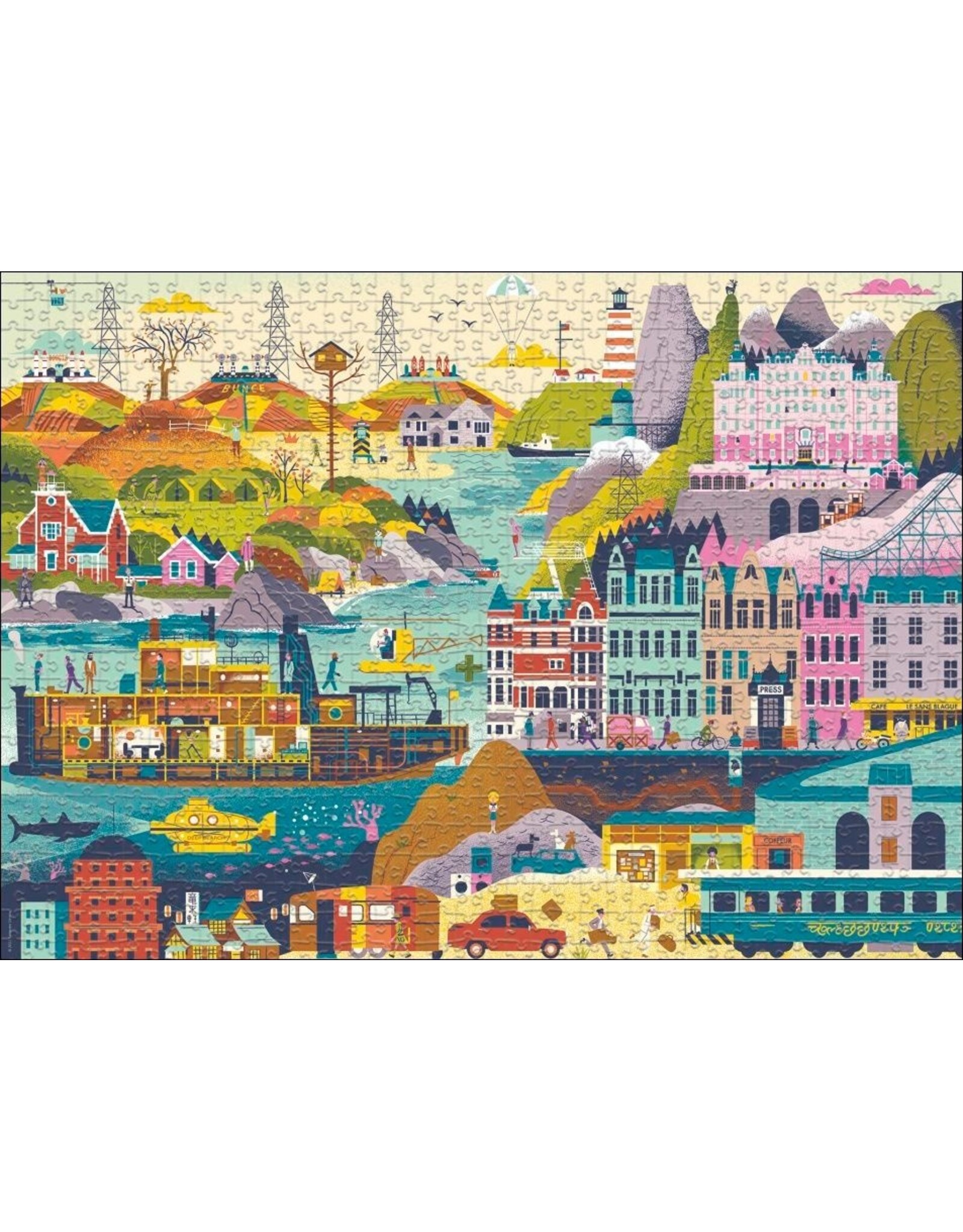 Heye Movie Masters Puzzel  "Wes Anderson Films"