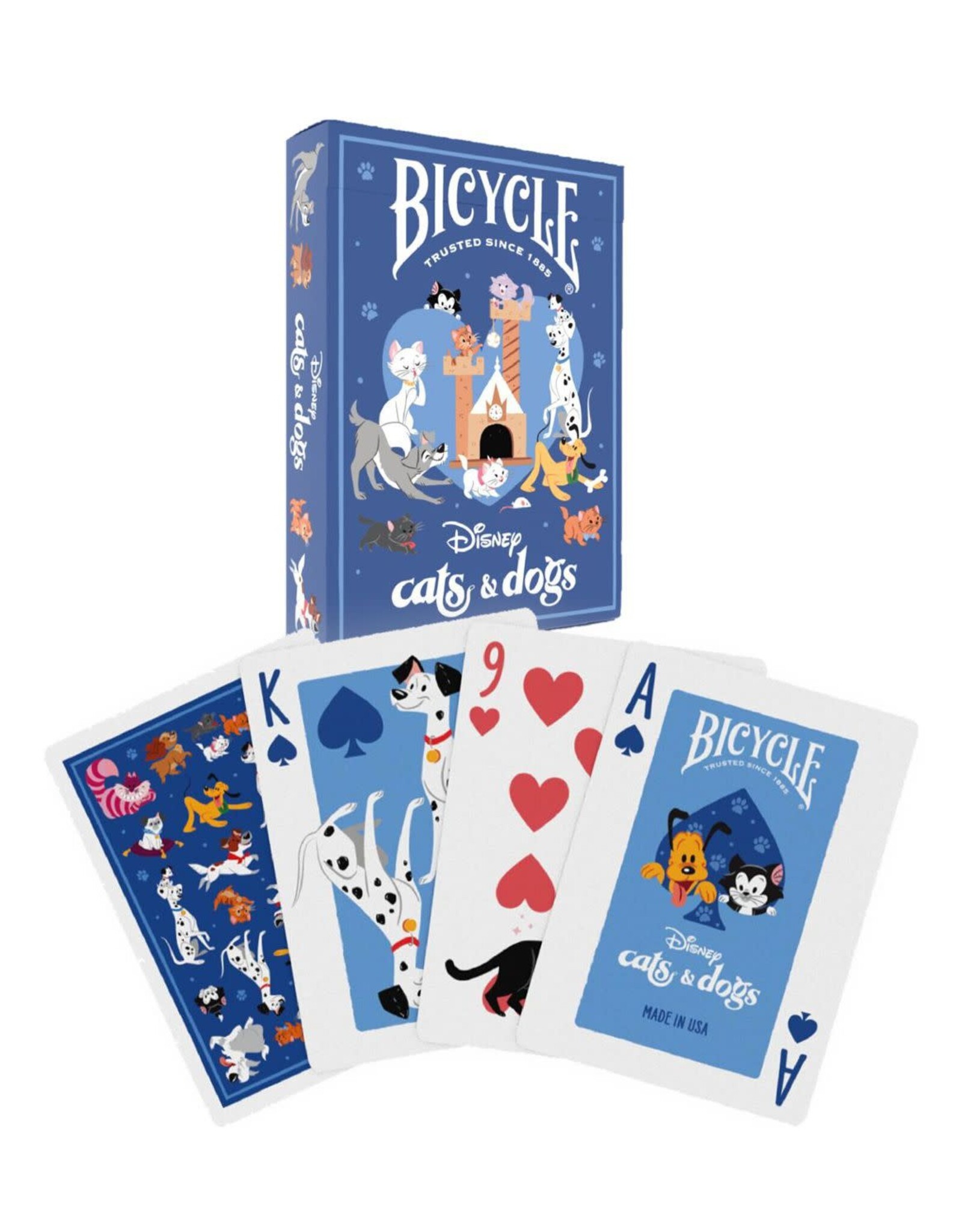 Pokerkaarten Bicycle Disney ''Cats & Dogs''