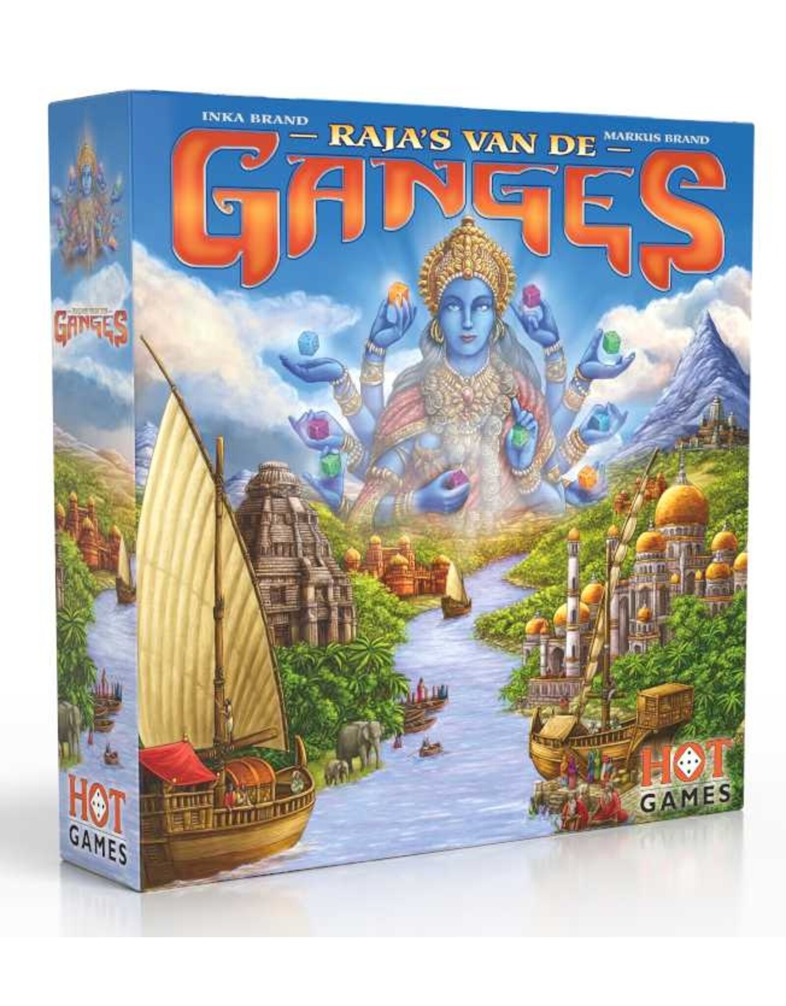 Raja's van de Ganges Bordspel