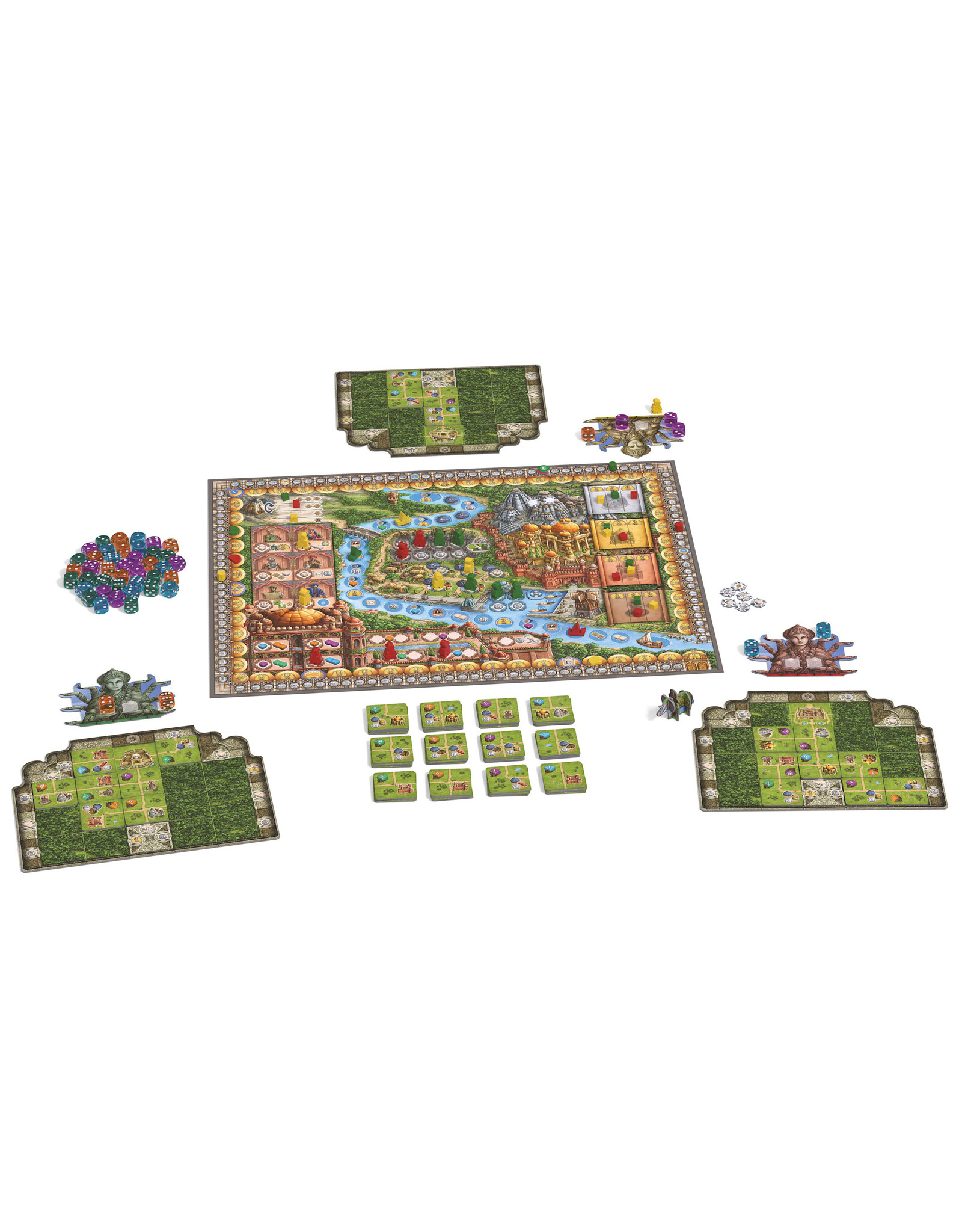 Raja's van de Ganges Bordspel