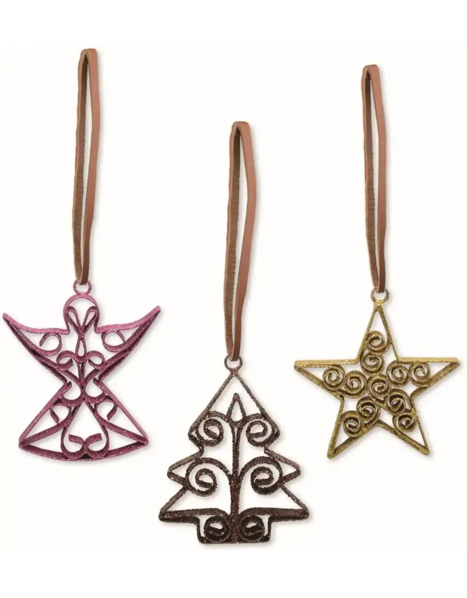 Metal Glitter Pendant