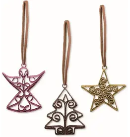 Metal Glitter Pendant