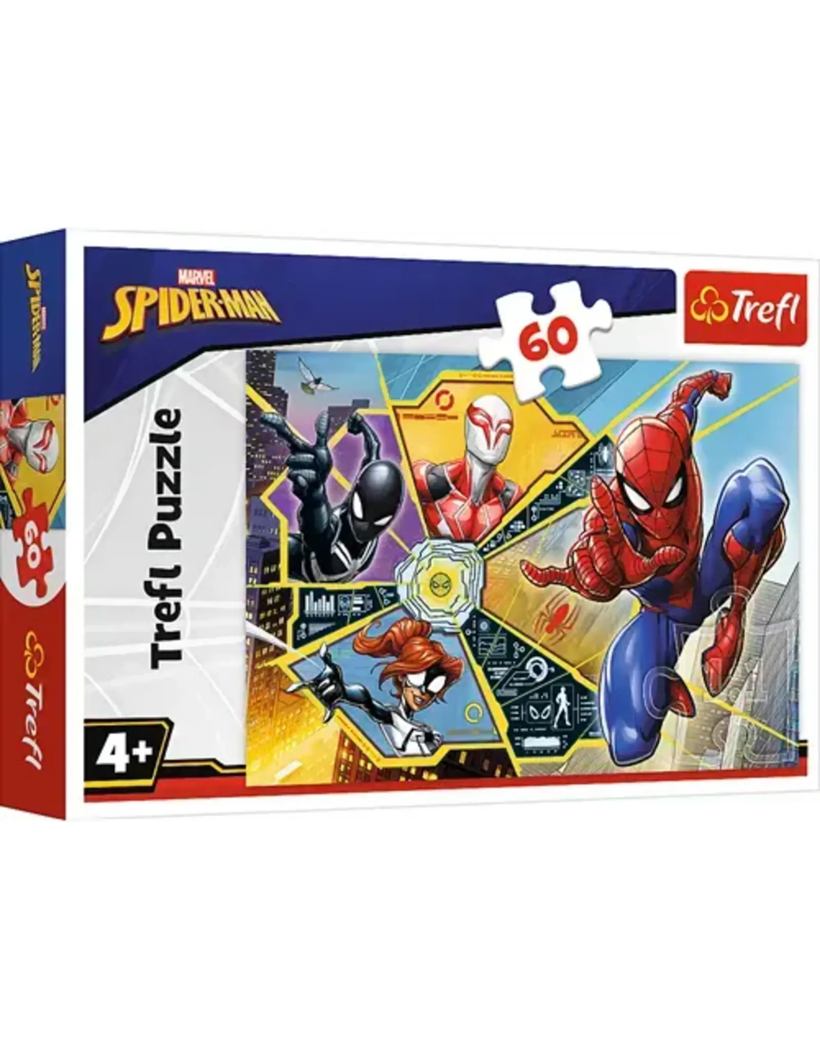 Trefl On the Web Spiderman Puzzle - 60 Stukjes