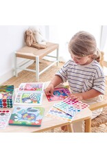 APLI Stickerkaarten in blik "Hond"