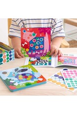 APLI Stickerkaarten in blik "Hond"