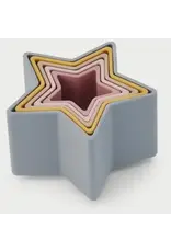 Tickit Silisoft Ster Vormige Stapelbekers (Aarde Kleuren)