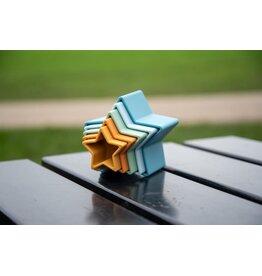 Tickit Silisoft Ster Vormige Stapelbekers (Neutrale Kleuren)