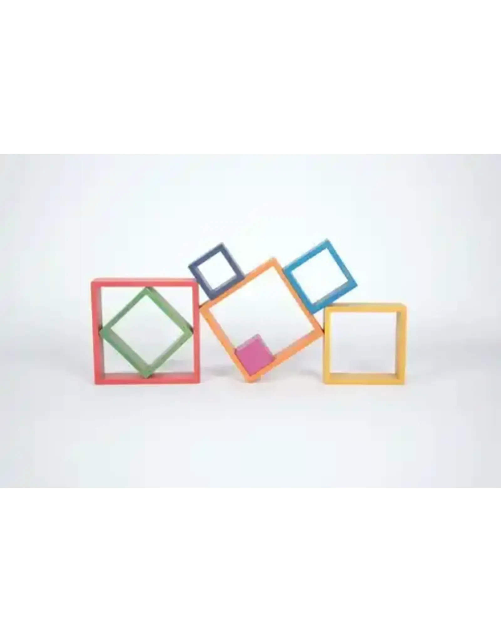 Tickit Regenboog Houten Architect Vierkanten