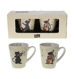 BugArt Espresso mokjes BugArt “Music Kitty”