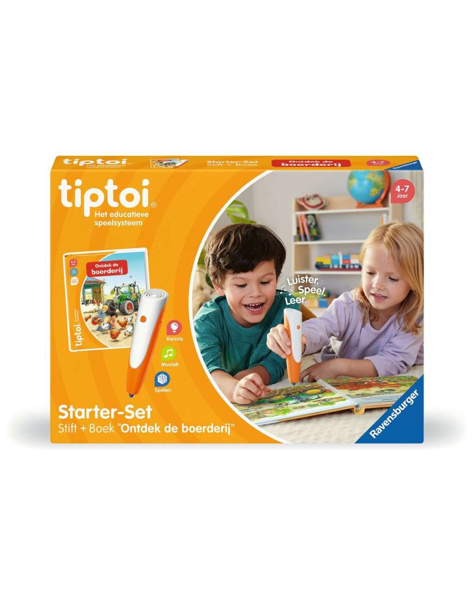 Ravensburger tiptoi Ontdek De Boerderij