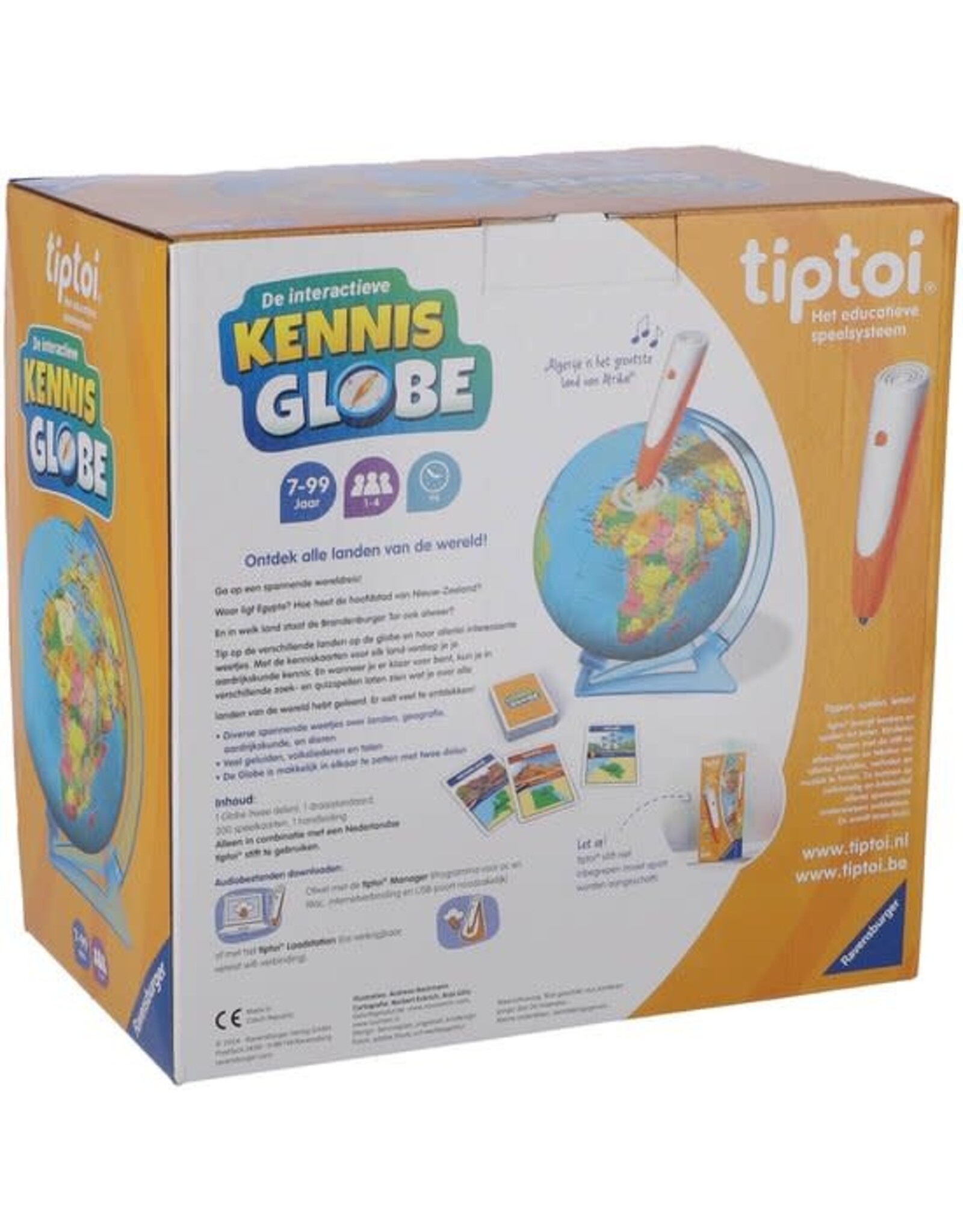 Ravensburger tiptoi De Interactieve Kennis Globe