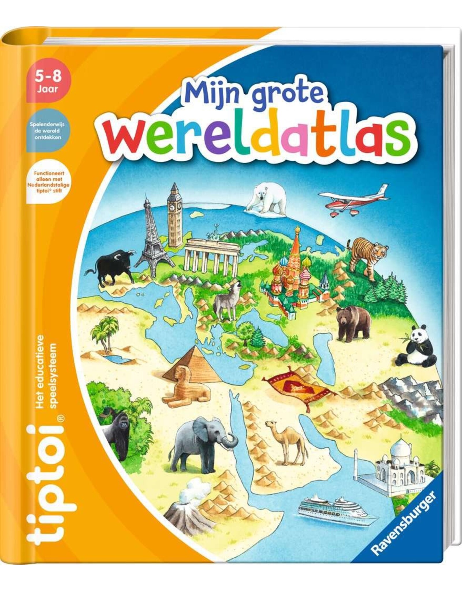 Ravensburger tiptoi De Wereldatlas