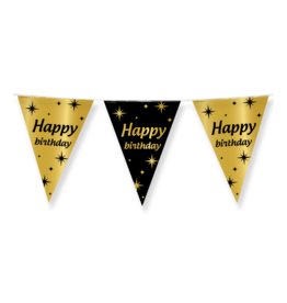 pd party Party Flags Foil - Happy Birthday