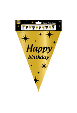 pd party Party Flags Foil - Happy Birthday