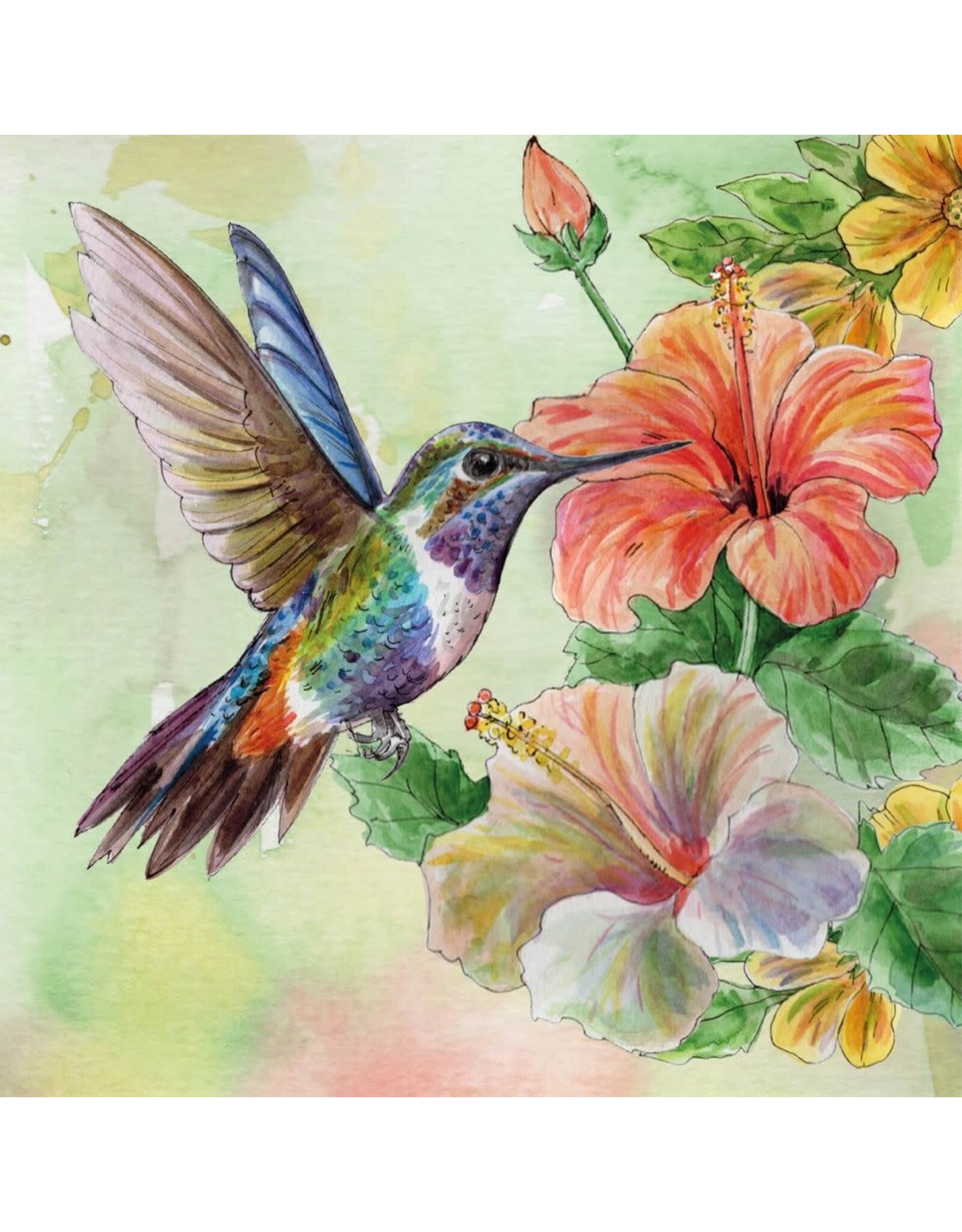 Animal Friends Animal Friends Card "Hummingbird"