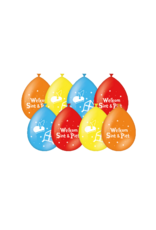 pd party Party Ballonnen - Welkom Sint & Piet (8 st)