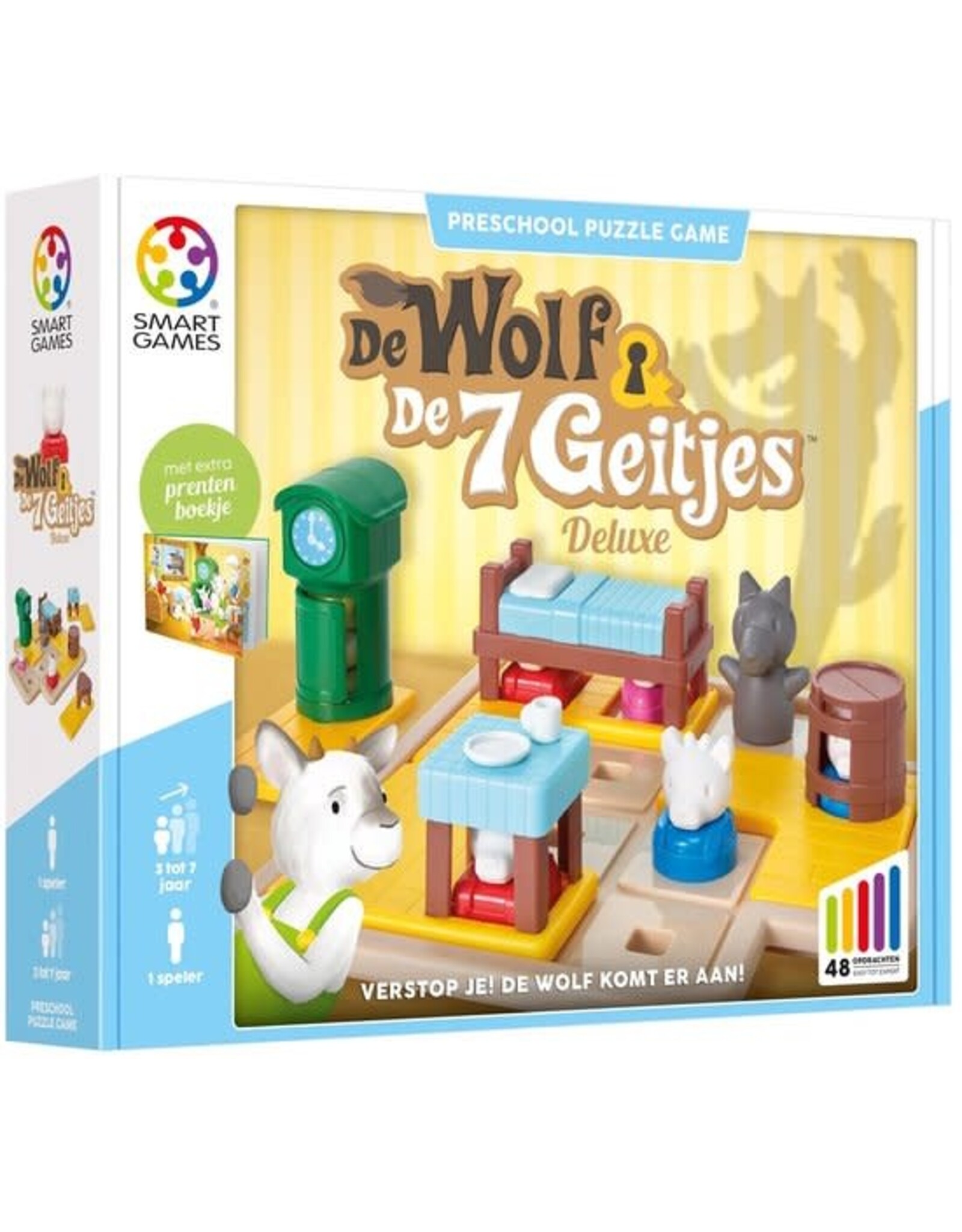 SmartGames Smart Games Preschool - De Wolf & De 7 Geitjes