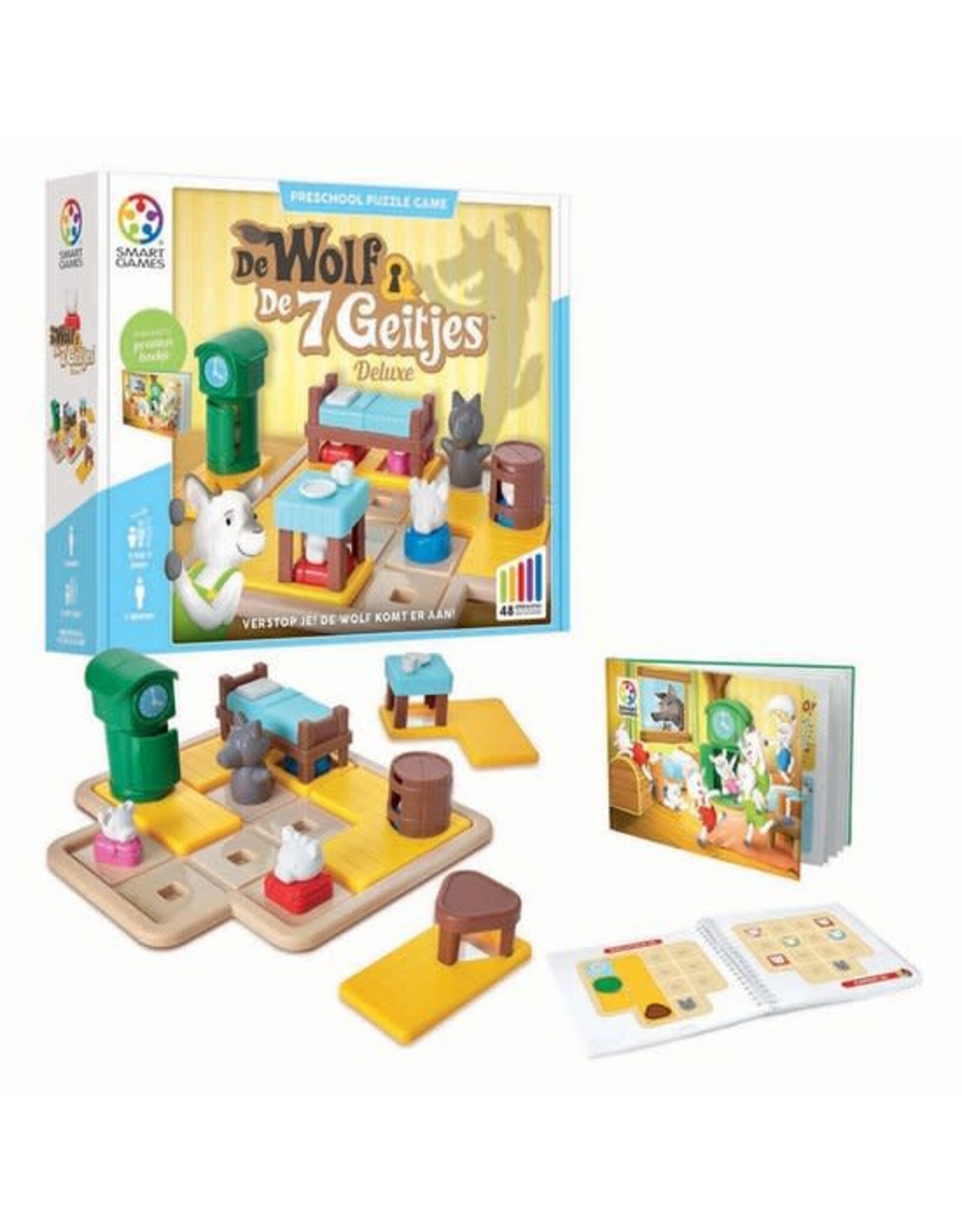 SmartGames Smart Games Preschool - De Wolf & De 7 Geitjes