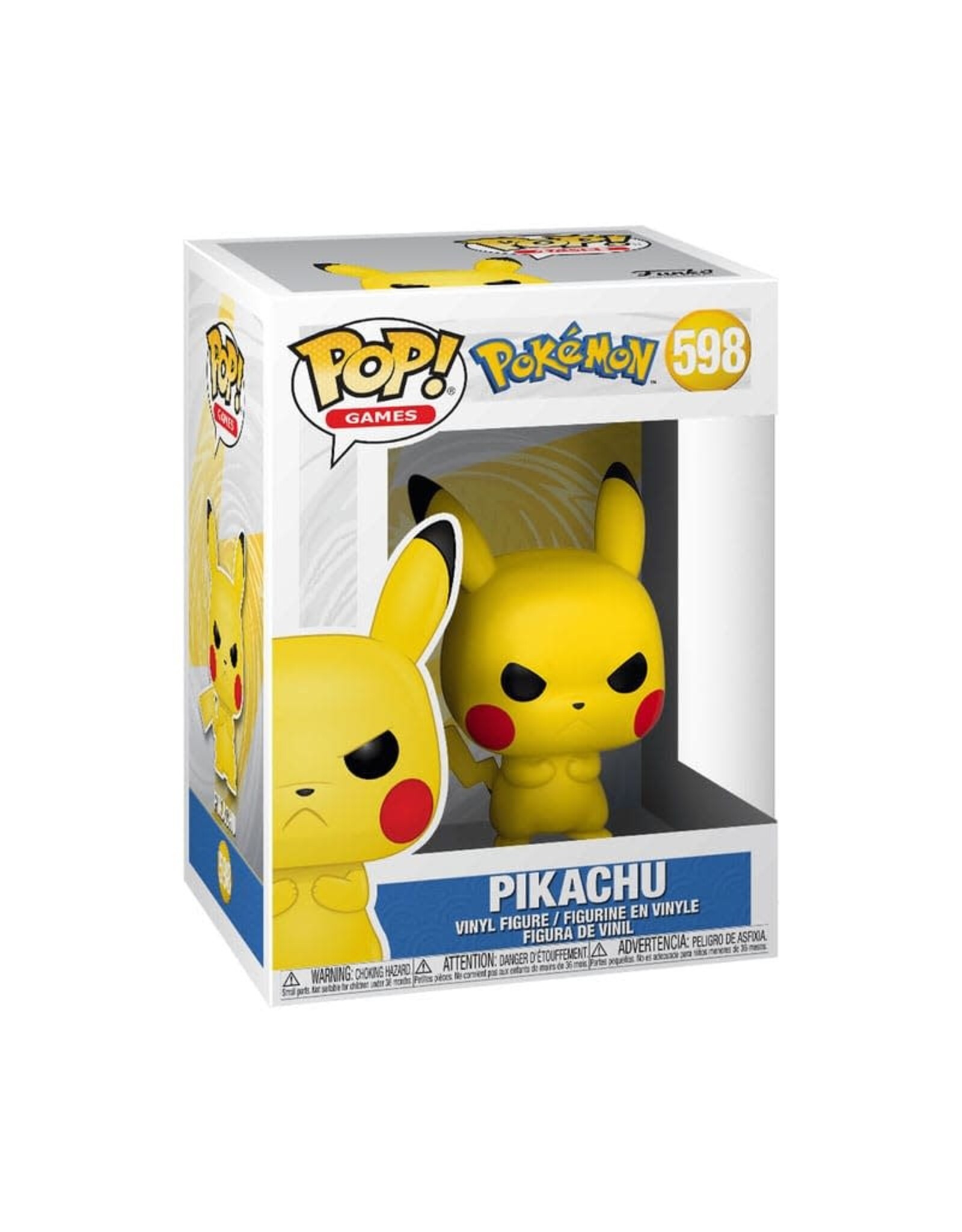 Funko Funko Pop! Games nr598 Pokémon - Grumpy Pikachu