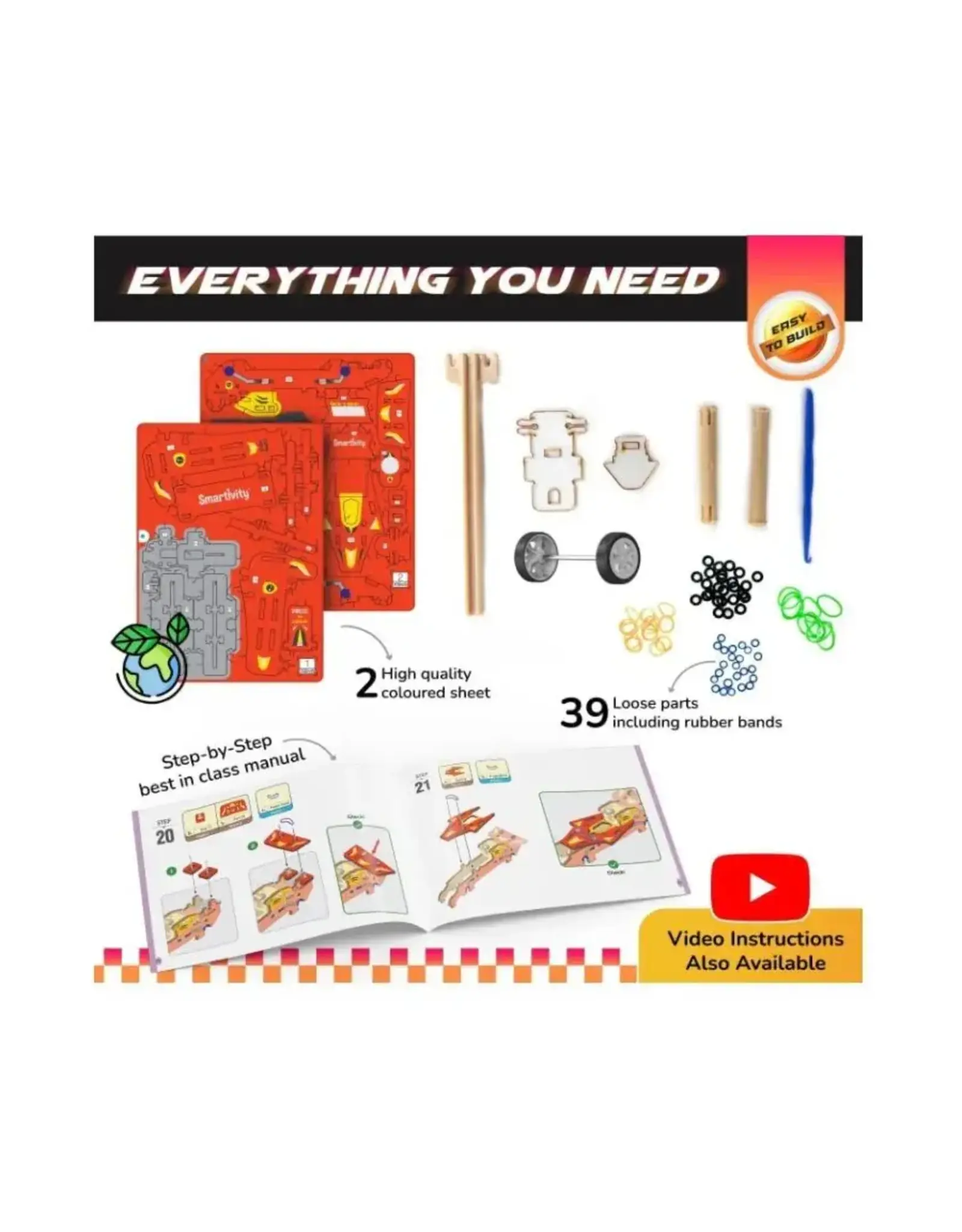 Smartivity Smartivity - Speedster coloured