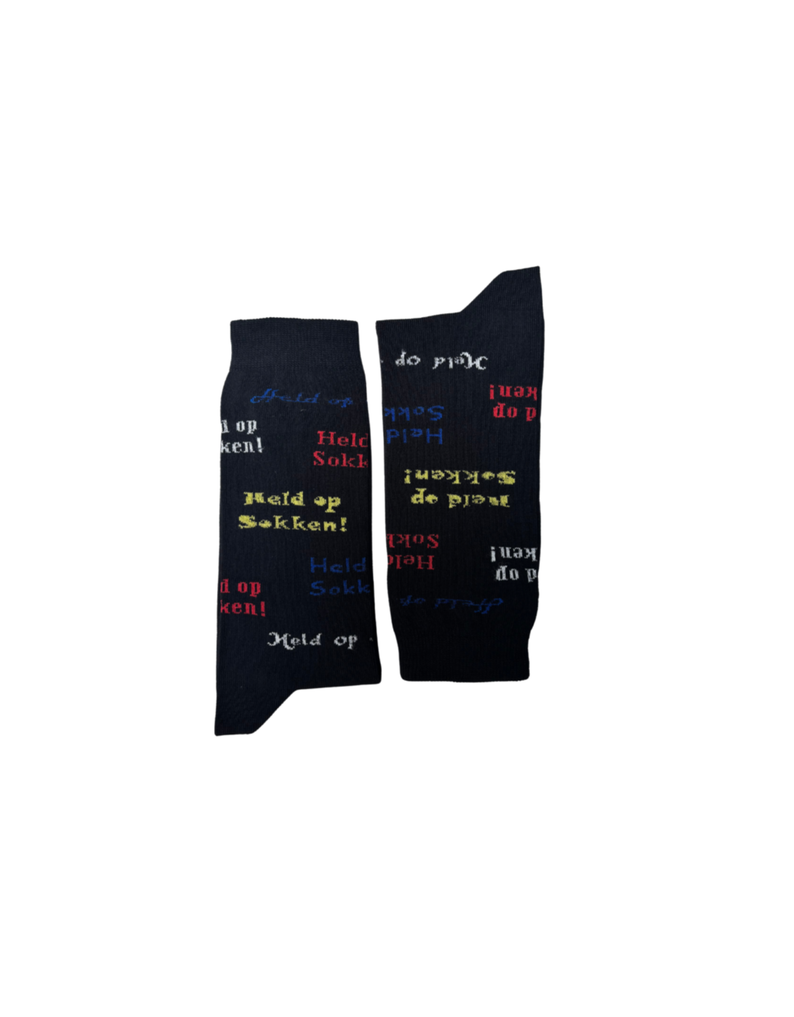 Nooitgedacht Cadeau Herensokken - Held op Sokken! (kleur)