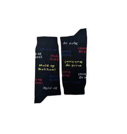 Nooitgedacht Cadeau Herensokken - Held op Sokken! (kleur)