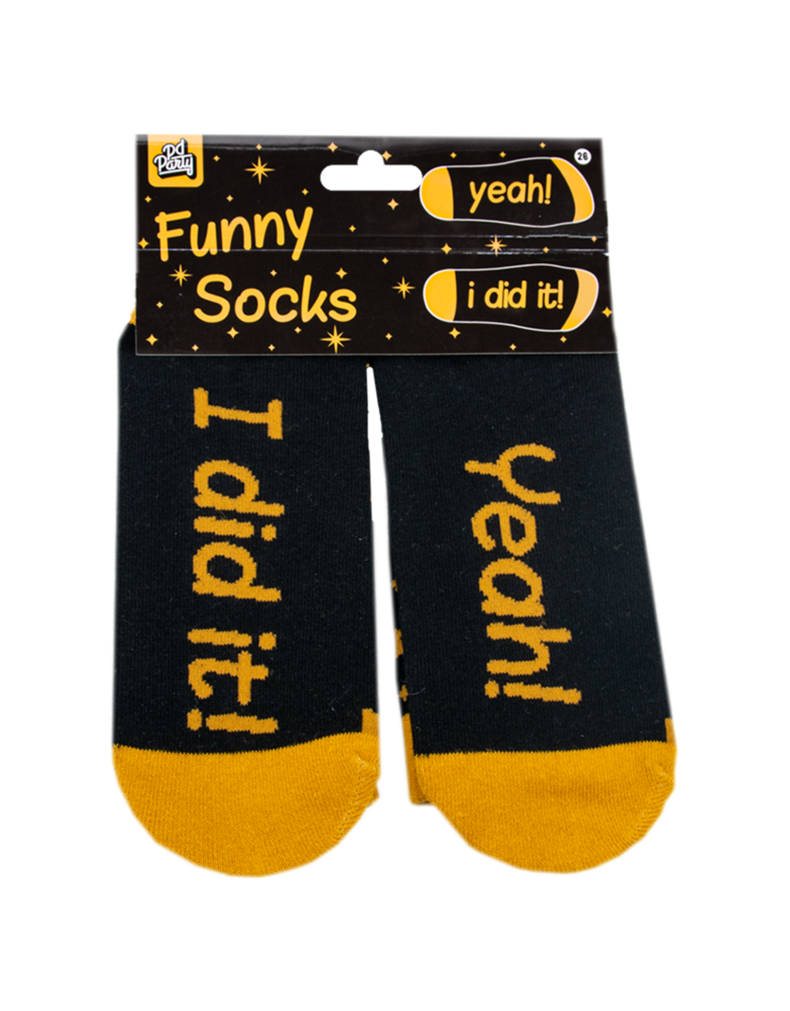 pd party Funny Socks - I Did It